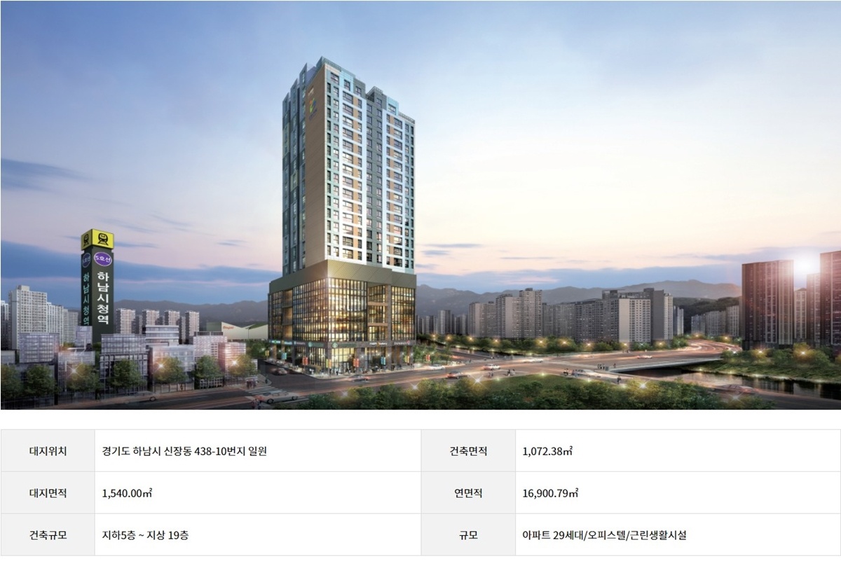 하남시청역 성원상떼빌